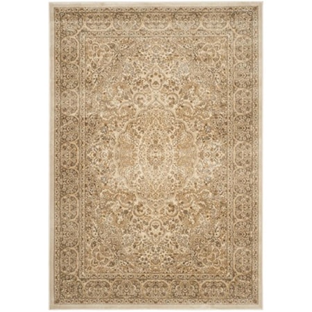 Safavieh Paradise Power Loomed Rectangle Rug- Stone - Cream- 4 x 5 ft. 7 in. PAR169-3444-4